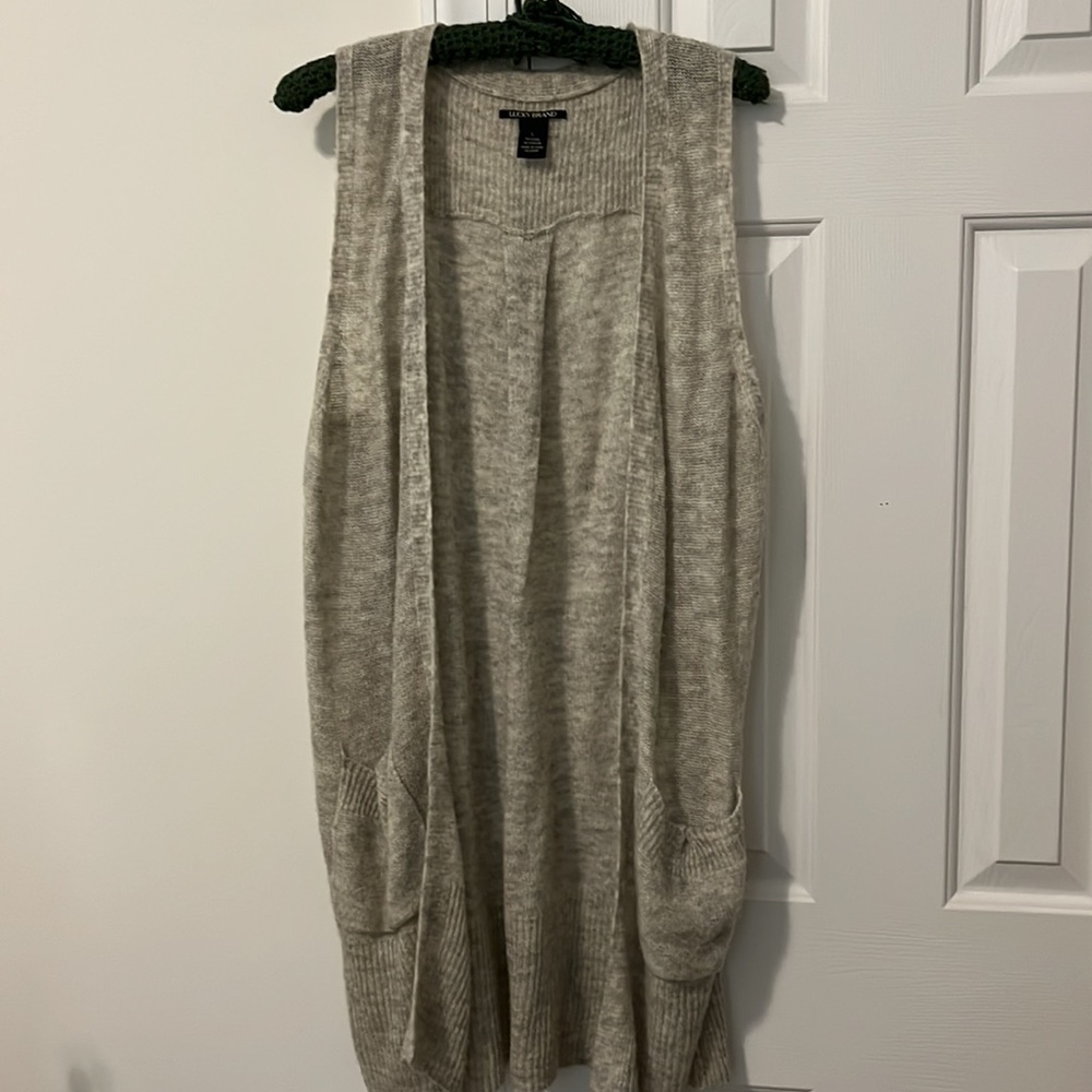 Lucky brand cozy vest